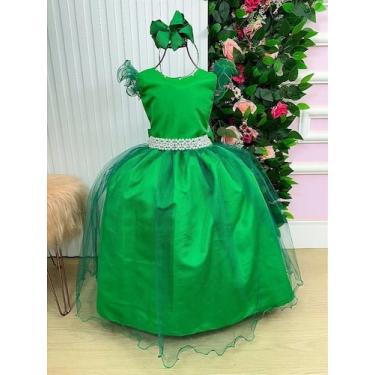 Imagem de Vestido Longo Amanda Verde Bandeira - Elegante e Sofisticado - Marie, 