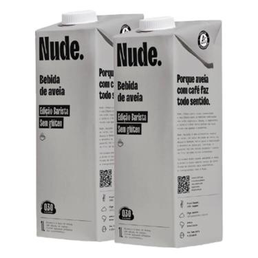 Imagem de Kit 2X: Leite Vegetal de Aveia Barista Orgânico Nude 1L