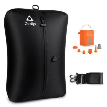 Imagem de Sacos de vácuo Zurligi para viagens com bomba 40L com alça de ombro