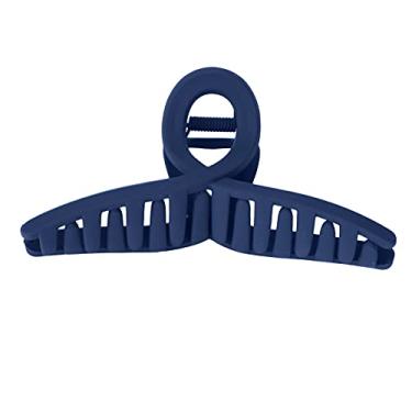 Imagem de Zerodis Estilo de Cuidados Com Os Cabelos para Mulheres Acessórios para o Cabelo Sem Deslizamento Com Espera para Todos Os Dias para Todos Os Comprimentos de e Texturas (Azul-marinho)