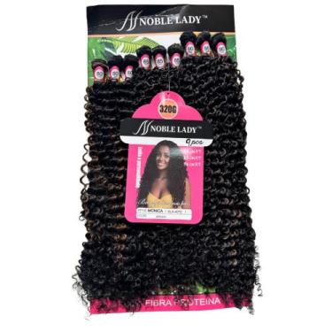 Imagem de Cabelo Fibra De Proteína Premium Idêntico Ao Humano Cacheado - bbless,