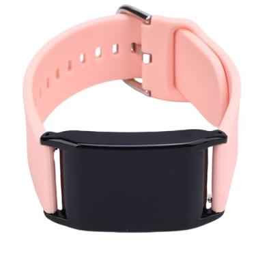 Imagem de ZJchao Silicone Watch Band Substituição para WHOOP 4.0 Ajustável Sport Strap Soft Respirável Silicone Pulseira Com Fivela de Liberação Rápida para Fitness Rastreador Correndo Caminhadas (Rosa)