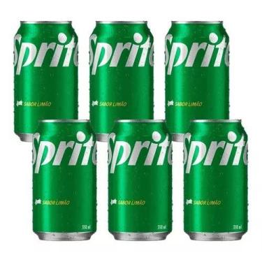 Imagem de Pack de Refrigerante Sprite 350ml 6 unidades