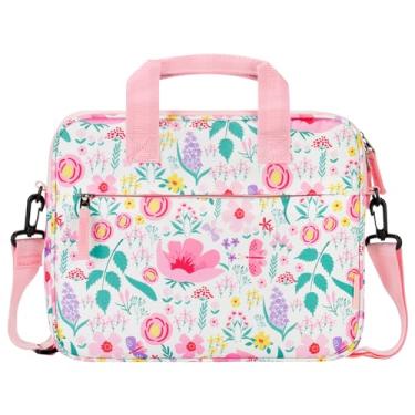 Imagem de Choco Mocha Bolsa infantil para tablet para meninos e meninas, (10-12,5 polegadas), Floral-rosa 31,78 cm, 12.5inch（12.5 x 9.8 x 1.3）