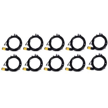 Imagem de Mangueira Nevoa Climatizadora Uni Sistema Irrigacao 10 Metros Kit 10 Uni Jardim Grama Quintal Plantas