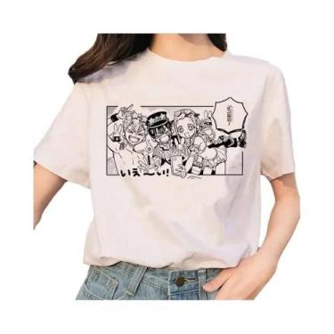 Imagem de Camiseta Feminina Harajuku Ullzang Hanako-Kun - Estampa Gráfica Anos 9