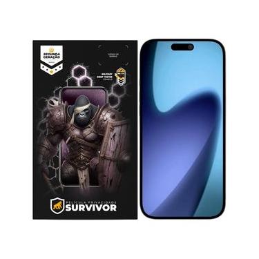 Imagem de Película para iPhone 17 - Privacidade com Aplicador - Survivor - Gshield