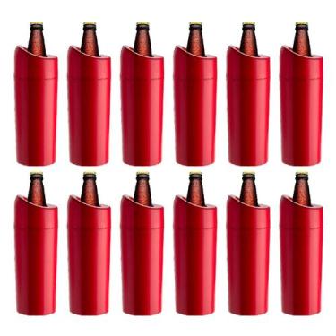 Imagem de Porta Garrafa Litrão 12pçs Camisinha Litrão Cervagela Térmico - NEOPLA