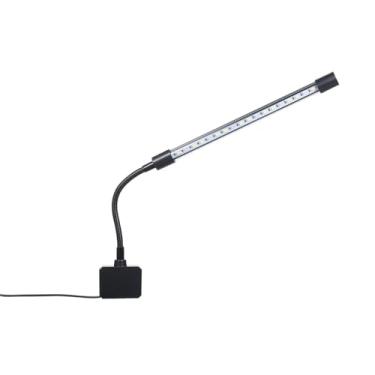 Imagem de YWBL-WH Luz de Aquário LED DC 5V 7W 20, Lâmpada de Visualização de Clipe Alimentada por USB, Brilho Ajustável para Tanques de Peixes e Potes