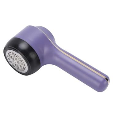 Imagem de Pssopp Removedor de Fiapos Elétrico, Portátil, Remove Pilling Suéter Defuzzer para Roupas Domésticas, Móveis, Suéter, Cobertor de sofá (PURPLE)