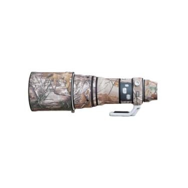 Imagem de COMEOXO Capa de lente para Canon EF 600 mm F/4 L é USM camuflagem capa de proteção para lente de câmera (cor #Jungle Camouflage - Impermeável)