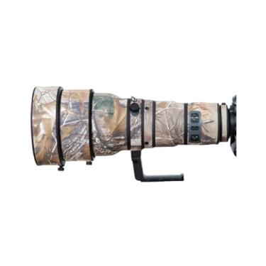 Imagem de COMEOXO Capa de lente para Nikon AF-S 400 mm F/2,8 G VR camuflagem capa de proteção para lente de câmera (cor #Jungle Camouflage - Impermeável)