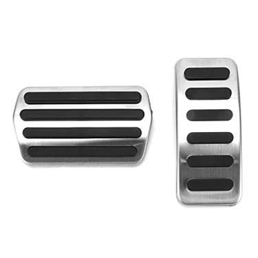 Imagem de Ymiko Conjunto de Capa Antiderrapante para Pedal de Carro, para Xc40 2018 2021, Acelerador, Freio, Embreagem, Descanso de pé, Acessórios de Atualização