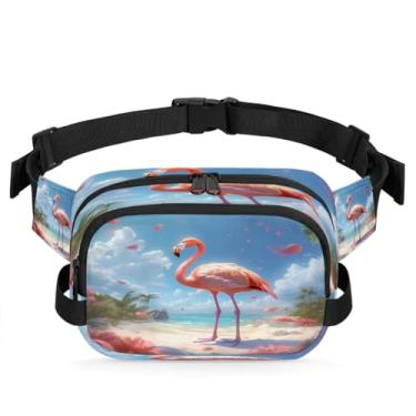 Imagem de Pochete retrô animal pássaro flor para mulheres e homens com alça ajustável bolsa de cinto bolsa transversal bolsa de peito bolsas de bumbum bolsa tiracolo, Cor 19