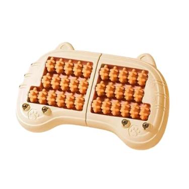 Imagem de oshhni Rolo de Massagem para os Pés, Rolo para Fascite Plantar, Feminino e Masculino, Roda de Massagem Muscular Manual para Tecidos Profundos, Suporte para o, Laranja
