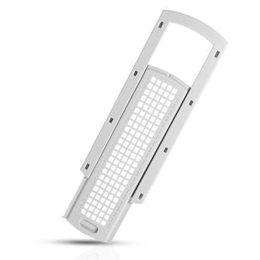 Imagem de AZ4U WE01X25914 WE01X25915 WE22X35337 atualizado para grade de cobertura de tela de fiapos GE para lavadora e secadora | Guia de grade da capa de tela de fiapos da máquina de lavar e secar roupa