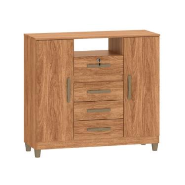 Imagem de Cômoda Angra 2 Portas 4 Gavetas Mel