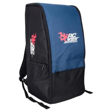 Imagem de YIJU Bolsa de armazenamento impermeável para carros RC, organizador de modelos de carros, bolsa de viagem, estojo protetor para transporte de carros de, Azul