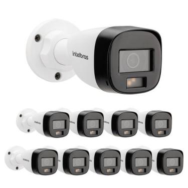 Imagem de Kit 10 Câmera Multi HD 1 Megapixel 20m VHD 1120 B FULL COLOR Intelbras