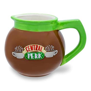Imagem de Silver Buffalo Caneca de cerâmica esculpida em 3D Friends Central Perk, 590 ml