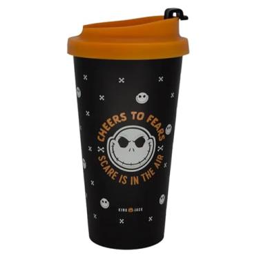 Imagem de Zona Criativa – Copo Viagem Bucks Jack Skellington 500ml | Tampa Rosqueável e Vedação em Silicone | Ideal para os Dias Agitados e para Levar Sua Bebida com Segurança em Qualquer Lugar