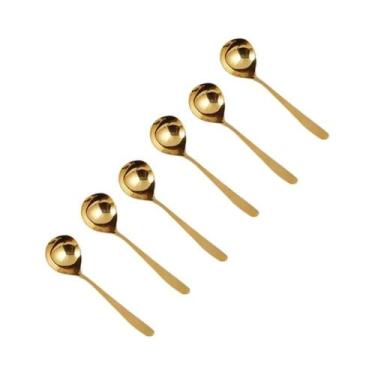 Imagem de Colher De Sopa De Aço Inoxidável Reforçada Com Cabo Longo Para Fondue 