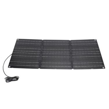 Imagem de aqxreight Kit de Painel Solar Dobrável Portátil de 100 W Controlador Solar 2 Saída USB Suporte para Carro Carregamento OBD Resistente à água para Acampamento Ao Ar Livre Viagem 3 Vezes Faz Viagens