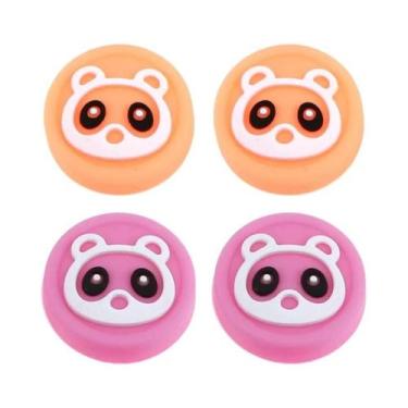 Imagem de Capas De Controle Para Thumb Stick Animal Crossing Bear Leaf Para Swit