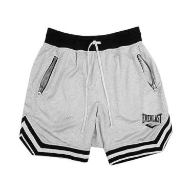 Imagem de Bermuda De Basquete Casual Masculina De Verão Respirável Em Malha EVER