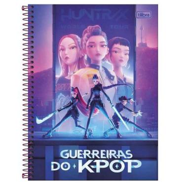 Imagem de Caderno Grande Universitário Guerreiras do K-Pop Capa Dura 1 Matéria 8