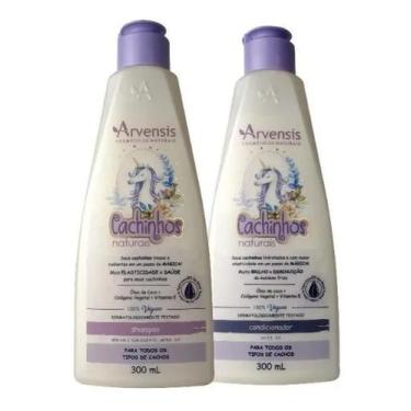 Imagem de Kit Infantil Cachinhos Arvensis Shampoo Condicionador 300Ml
