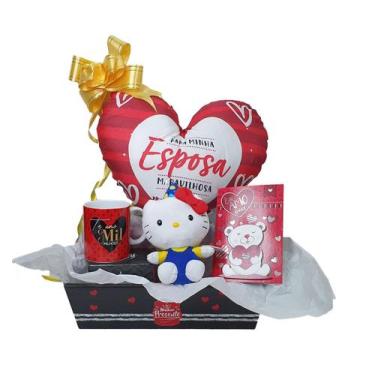 Imagem de Kit De Amor - Dia Dos Namorados Presente Pelúcia Hello Kitty, Kit5