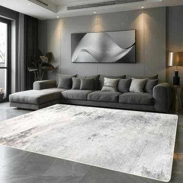 Imagem de Tapete decorativo para sala de estar, lavável, abstrato, grande, para quarto, cabeceira, tapete para corredor, sofá (180x280cm 71x110in/Flanela-1)