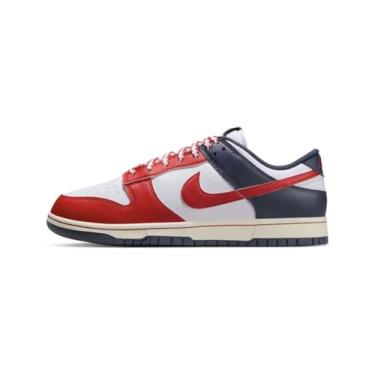 Imagem de Nike Dunk Low Retro Xld, Branco/vermelho universitário/azul trovão, 45