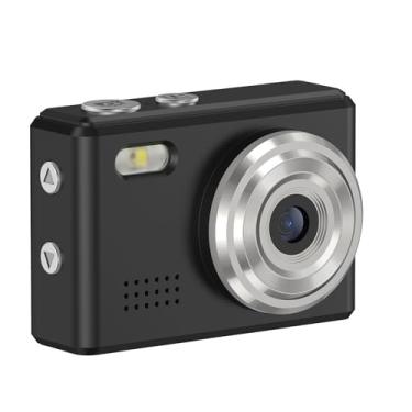 Imagem de Chaveiro de câmera digital 1080p HD vídeo 12MP foto portátil display LED 6 filtros suporte para gravação de estudo de viagem