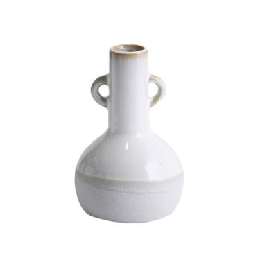 Imagem de Vasos pequenos vasos de cerâmica simples casa sala de estar arranjo de flores criativas flores secas armário de TV ornamentos de mesa de jantar vaso de mesa (A)