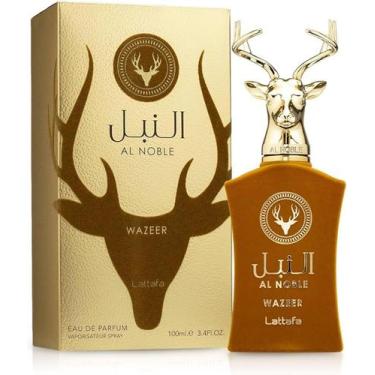 Imagem de Perfume Árabe Lattafa Al Noble Wazeer Eau de Parfum 100ml Importado Or
