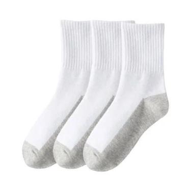 Imagem de Meias Esportivas De Algodão Para Meninos, Conjunto De 3 Pares, Primave