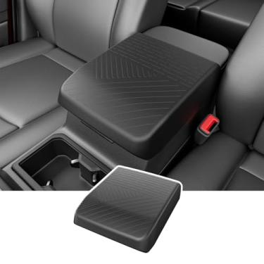 Imagem de xipoqix Capa de console central compatível com Toyota Tacoma 25-26 4Runner 2024-2026 protetor de caixa de apoio de braço de substituição para Toyota Tacoma 2024-2026 acessórios
