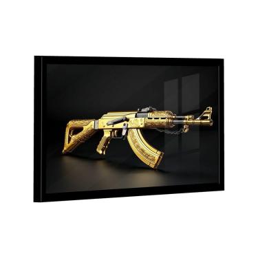 Imagem de Quadro Ak-47 Gold- Br Artes