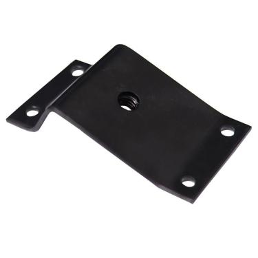 Imagem de Kit 2 Chapinhas Inclinada 15º Pés Palito Rosca 5/16 Preto