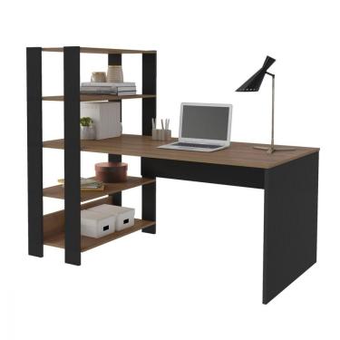 Imagem de Escrivaninha Match com Estante e 4 Prateleiras Artely