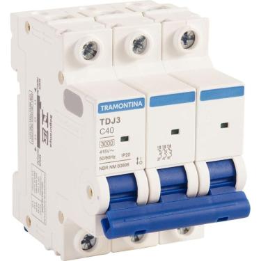 Imagem de Tramontina Disjuntor Tdj3 3p 40a 3ka Curva C