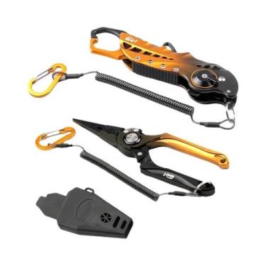 Imagem de Conjunto De Alicates De Pesca Dobráveis Em Liga De Alumínio LINNHUE Co