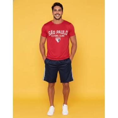 Imagem de Camisa Camiseta São Paulo FC Masculina Algodão Oficial Licenciada - SP