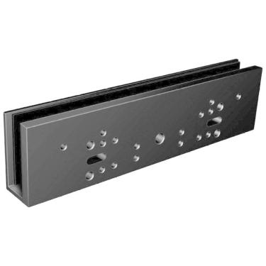 Imagem de Suporte U Para Fechadura Eletroimã M-90 Hdl Preto