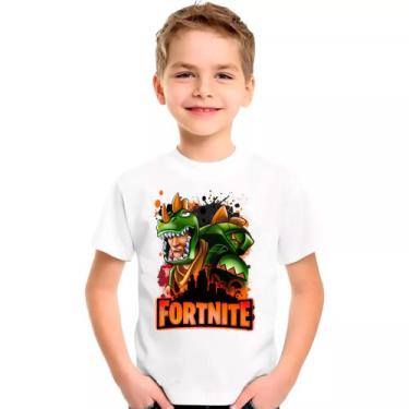Imagem de Camiseta FORTNITE Games Jogos Moda Infantil Roupa Criança 01 - DESIGN 
