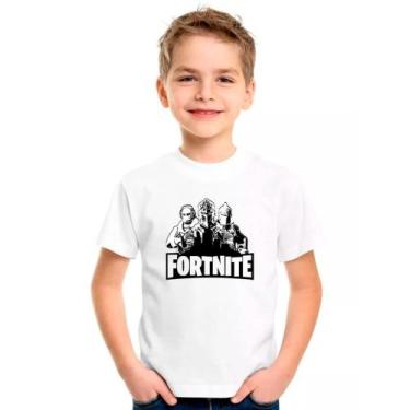 Imagem de Camiseta FORTNITE Games Jogos Moda Infantil Roupa Criança 04 - DESIGN 