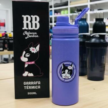 Imagem de Garrafa Oficial Rebecca Bonbon Térmica 500ML AÇO INOX REF. RB1009 - CL