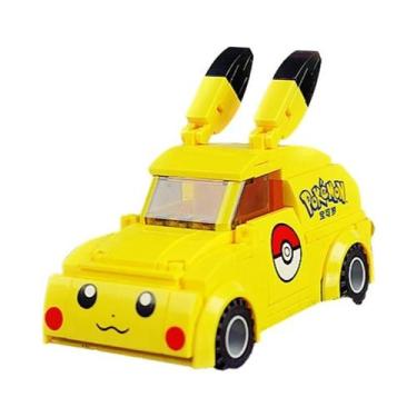 Imagem de Blocos De Montar Mini Modelo Pikachu Pokémon, Decoração De Mesa, Brinq